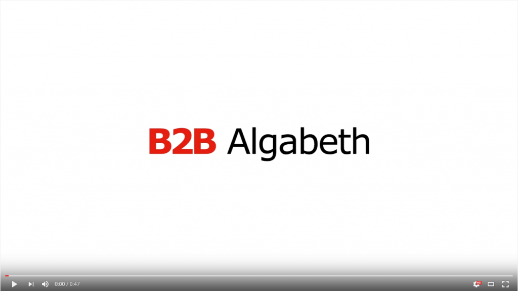 Algabeth platforma B2B YouTube